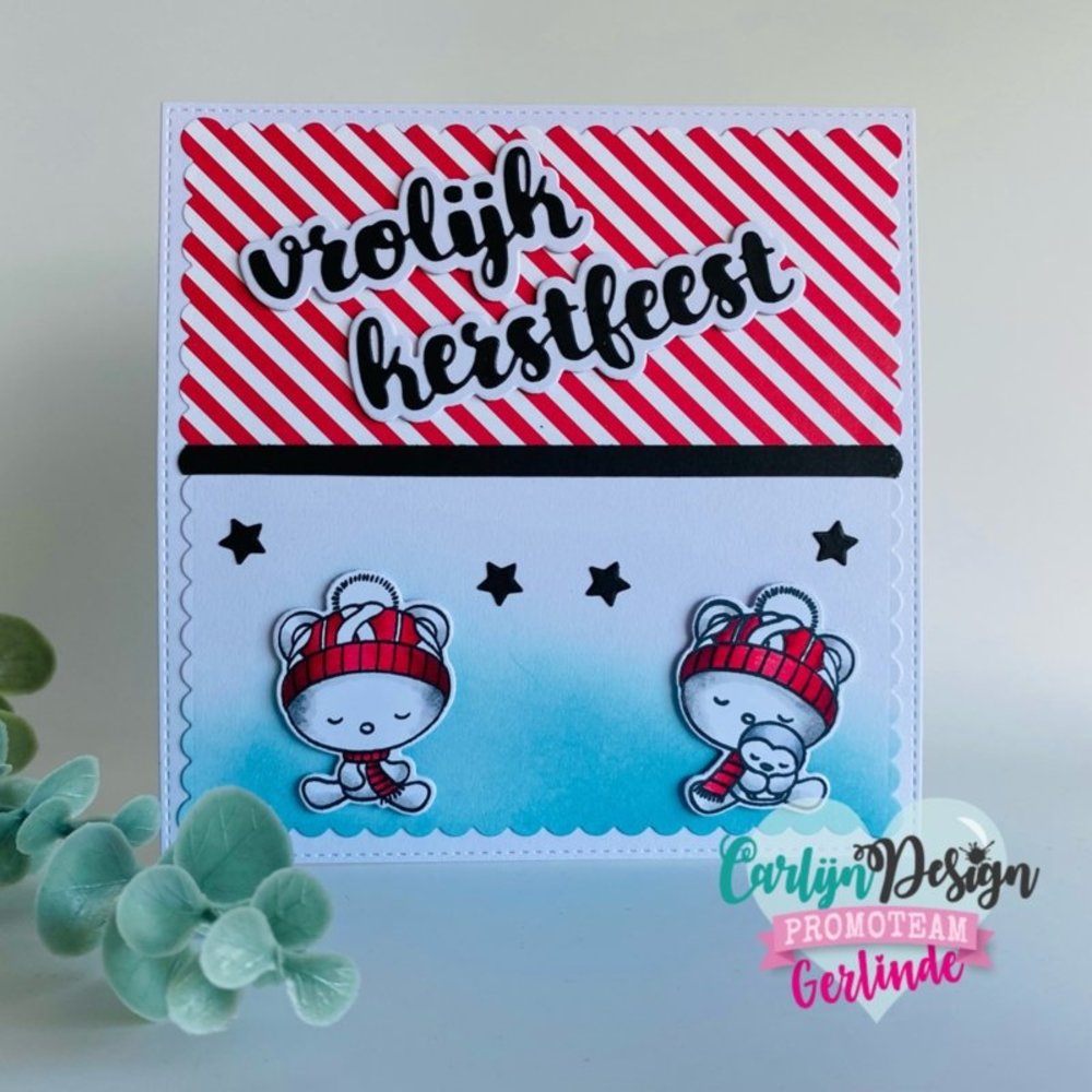 Carlijn Design Snijmallen Vrolijk Kerstfeest (CDSN-0185)