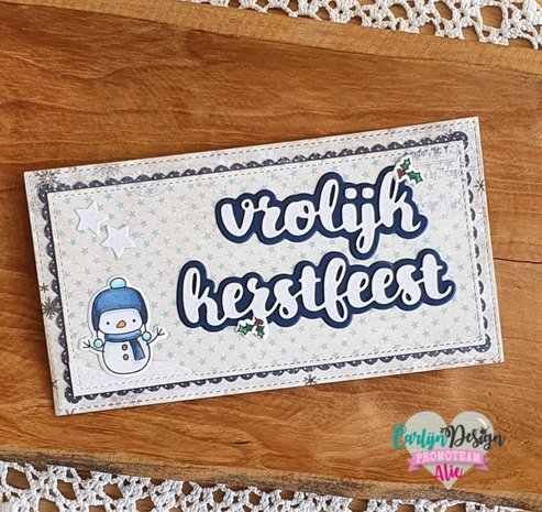 Carlijn Design Snijmallen Vrolijk Kerstfeest (CDSN-0185)