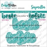 Carlijn Design Snijmallen Beste Tofste (CDSN-0188)