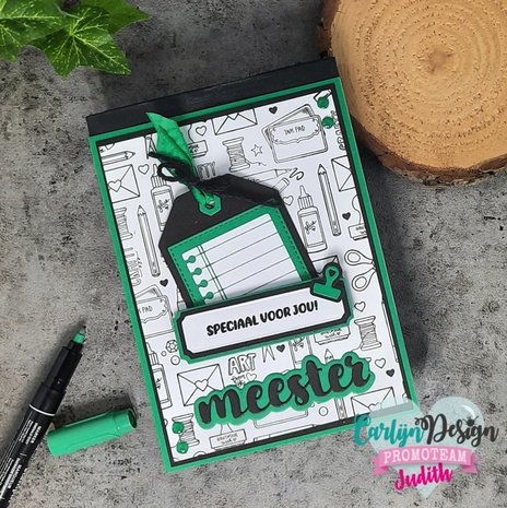 Carlijn Design Snijmallen Hoi Juf Meester (CDSN-0190)