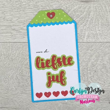 Carlijn Design Snijmallen Hoi Juf Meester (CDSN-0190)