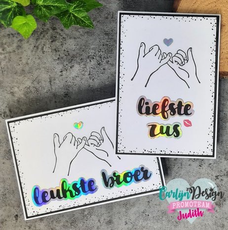 Carlijn Design Snijmallen Broer Zus (CDSN-0191) Carlijn Design Snijmallen Broer Zus (CDSN-0191)