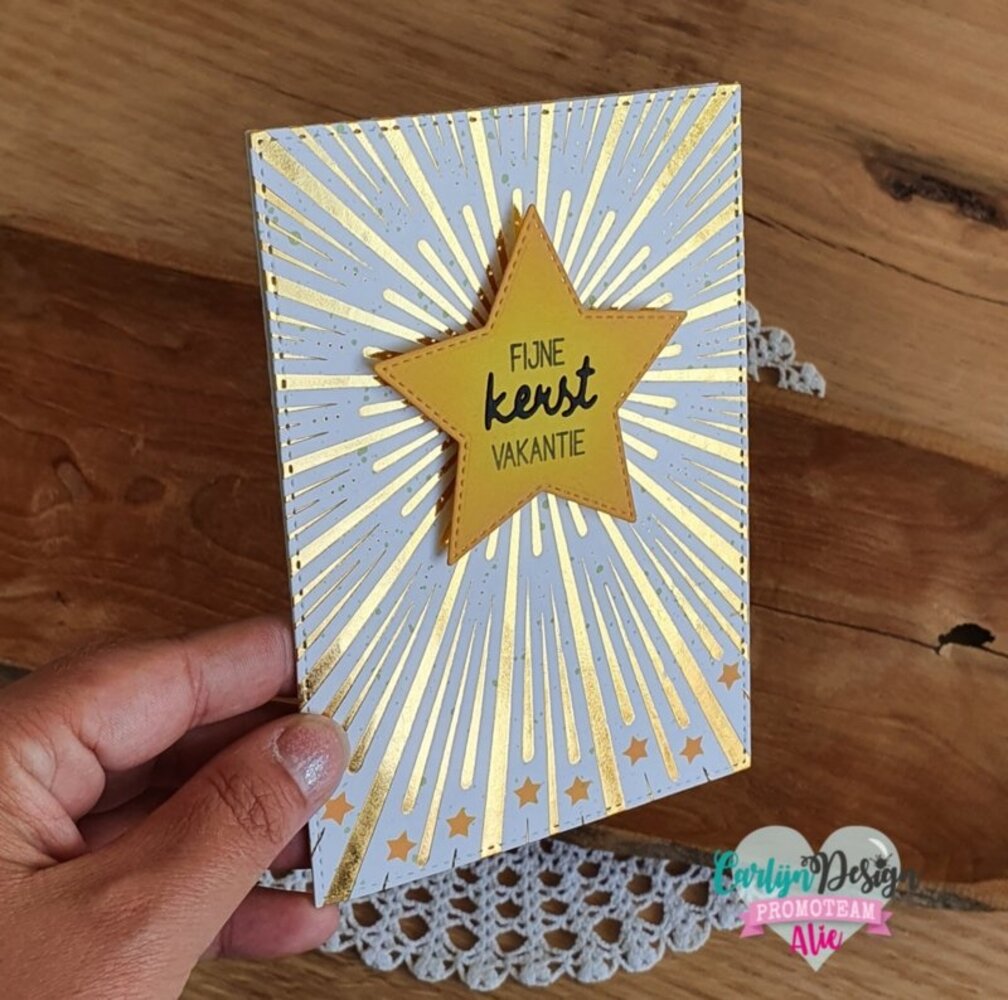 Carlijn Design Hot Foil A6 Sunburst (CDHF-0019) Carlijn Design Hot Foil A6 Sunburst (CDHF-0019)