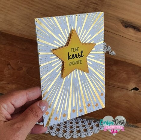 Carlijn Design Hot Foil A6 Sunburst (CDHF-0019) Carlijn Design Hot Foil A6 Sunburst (CDHF-0019)