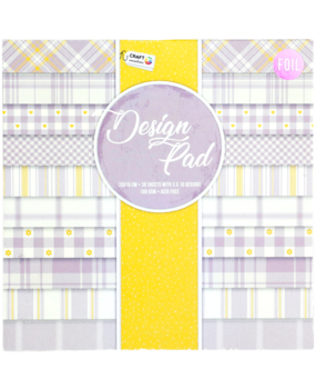 Craft Sensations Ruiten en Strepen 6x6 Inch Paper Pad (3005277) Craft Sensations Ruiten en Strepen 6x6 Inch Paper Pad (3005277)