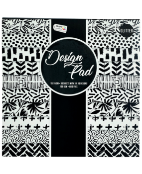 Craft Sensations Zwart & Wit 6x6 Inch Paper Pad (3005277) Craft Sensations Zwart & Wit 6x6 Inch Paper Pad (3005277)