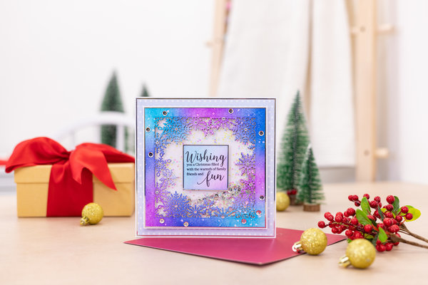 Gemini Decorative Frame Stamp & Die Falling Snow (GEM-STD-DF-FALLS) Gemini Decorative Frame Stamp & Die Falling Snow (GEM-STD-DF-FALLS)