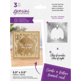 Gemini Decorative Frame Stamp & Die Follow the Star (GEM-STD-DF-FTST)