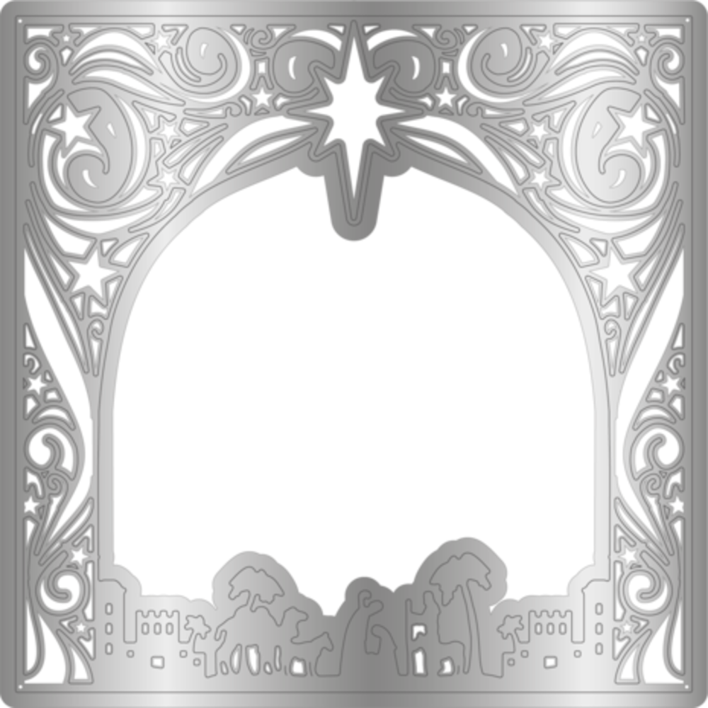 Gemini Decorative Frame Stamp & Die Follow the Star (GEM-STD-DF-FTST) Gemini Decorative Frame Stamp & Die Follow the Star (GEM-STD-DF-FTST)