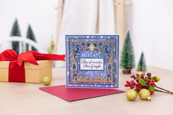 Gemini Decorative Frame Stamp & Die Follow the Star (GEM-STD-DF-FTST) Gemini Decorative Frame Stamp & Die Follow the Star (GEM-STD-DF-FTST)