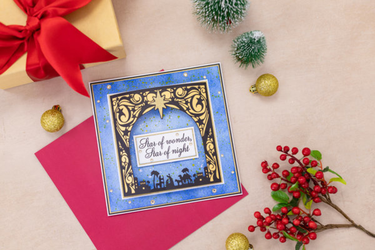 Gemini Decorative Frame Stamp & Die Follow the Star (GEM-STD-DF-FTST) Gemini Decorative Frame Stamp & Die Follow the Star (GEM-STD-DF-FTST)