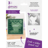 Gemini Decorative Frame Stamp & Die Home for Christmas (GEM-STD-DF-HFCH)