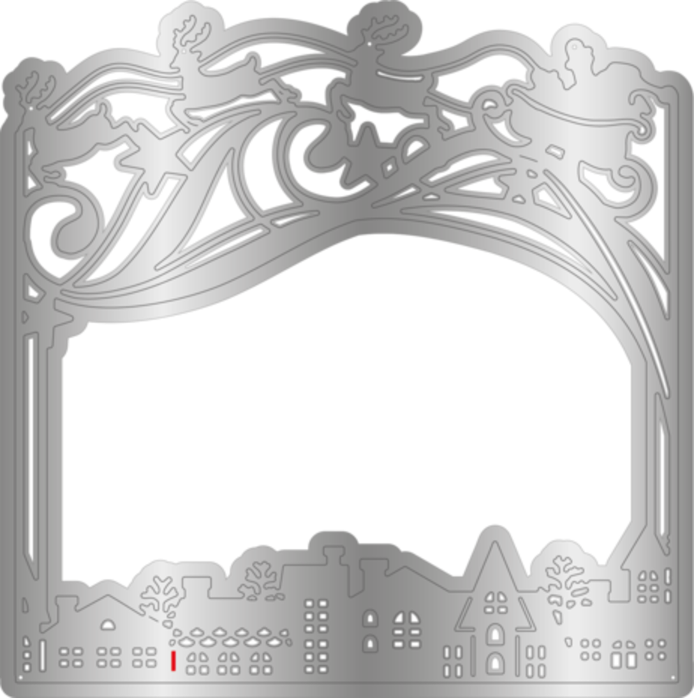 Gemini Decorative Frame Stamp & Die Dashing Through the Snow (GEM-STD-DF-DTTS) Gemini Decorative Frame Stamp & Die Dashing Through the Snow (GEM-STD-DF-DTTS)