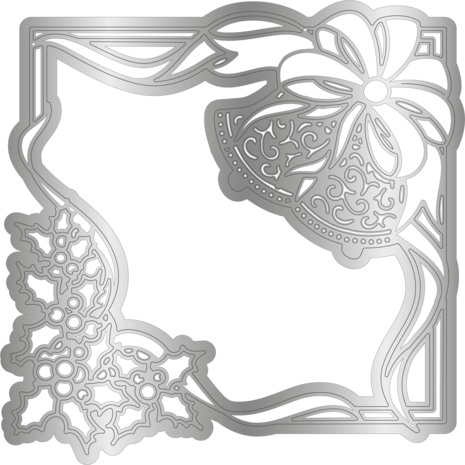 Gemini Decorative Frame Stamp & Die Merrily on High (GEM-STD-DF-MOH) Gemini Decorative Frame Stamp & Die Merrily on High (GEM-STD-DF-MOH)