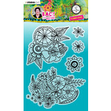 Studio Light Back To Nature Clear Stamps Flower Stack (ABM-BTN-STAMP146)*