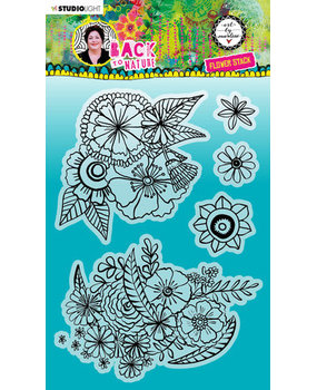 Studio Light Back To Nature Clear Stamps Flower Stack (ABM-BTN-STAMP146)* Studio Light Back To Nature Clear Stamps Flower Stack (ABM-BTN-STAMP146)*