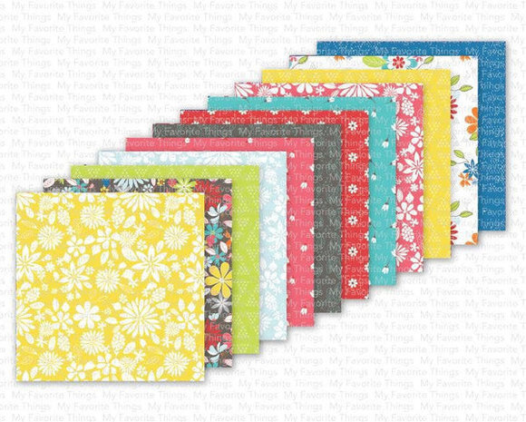 My Favorite Things Wildflowers 6x6 Inch Paper Pad (EP-98)