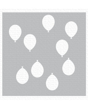 My Favorite Things Balloon Party Stencil (ST-173)
