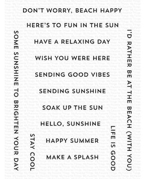 My Favorite Things Itty Bitty Summer Clear Stamps (CS-697)