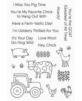 My Favorite Things Farm-tastic Friends Clear Stamps (CS-700) My Favorite Things Farm-tastic Friends Clear Stamps (CS-700)