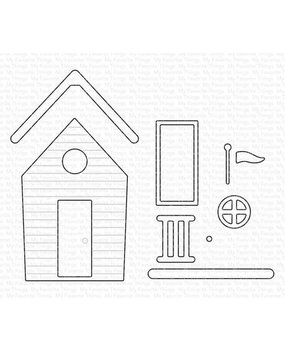 My Favorite Things Die-namics Beach Bungalow (MFT-2299) My Favorite Things Die-namics Beach Bungalow (MFT-2299)