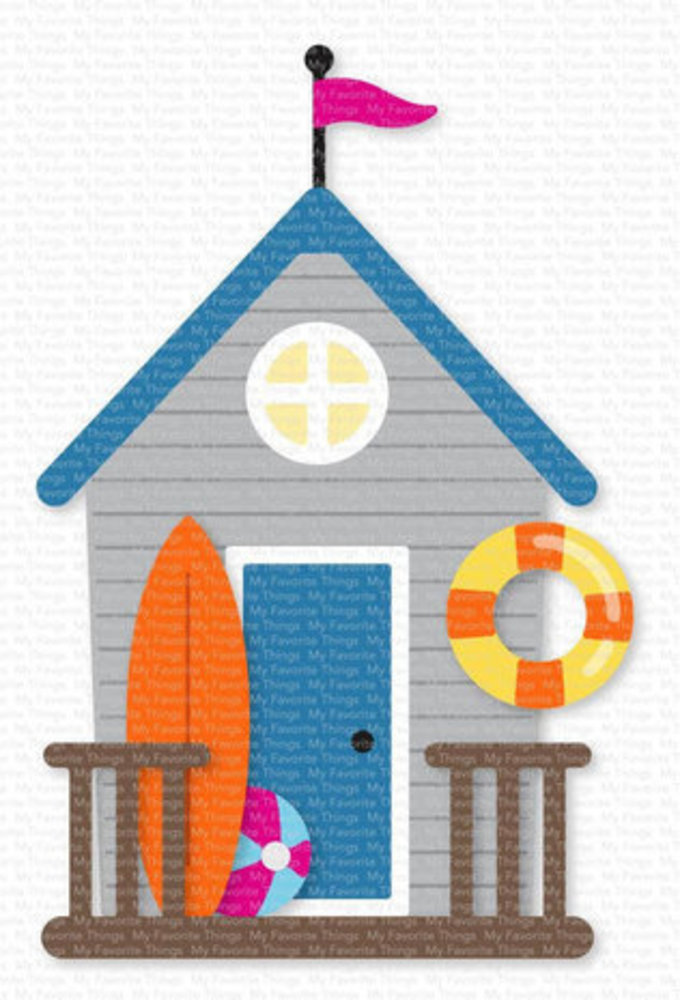 My Favorite Things Die-namics Beach Bungalow Accessories (MFT-2300)