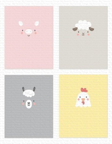 My Favorite Things Die-namics Friendly Farm Faces (MFT-2310) My Favorite Things Die-namics Friendly Farm Faces (MFT-2310)