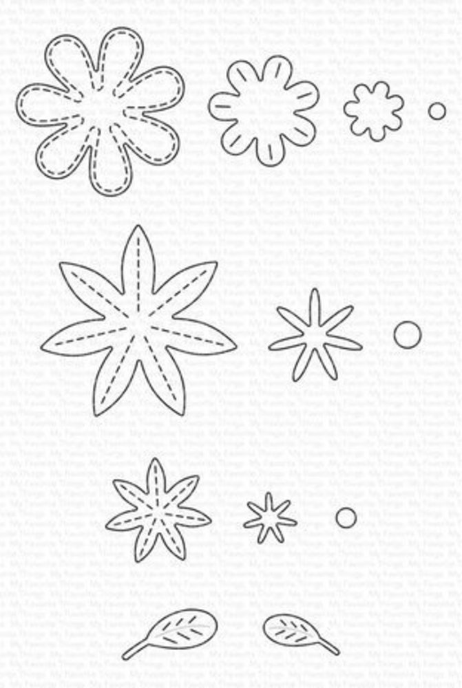 My Favorite Things Die-namics Stitched Wildflowers (MFT-2311) My Favorite Things Die-namics Stitched Wildflowers (MFT-2311)