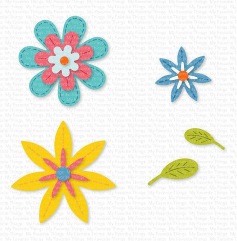 My Favorite Things Die-namics Stitched Wildflowers (MFT-2311) My Favorite Things Die-namics Stitched Wildflowers (MFT-2311)