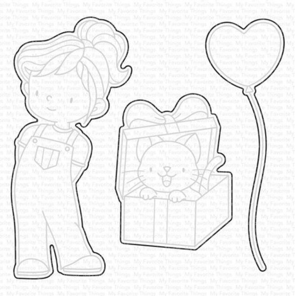 My Favorite Things Die-namics Purr-fect Birthday (MFT-2313) My Favorite Things Die-namics Purr-fect Birthday (MFT-2313)