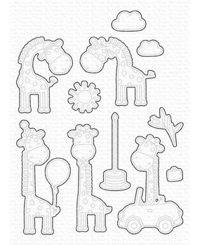 My Favorite Things Die-namics Joyful Giraffes (MFT-2316) My Favorite Things Die-namics Joyful Giraffes (MFT-2316)