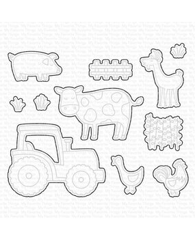 My Favorite Things Die-namics Farm-tastic Friends (MFT-2317) My Favorite Things Die-namics Farm-tastic Friends (MFT-2317)
