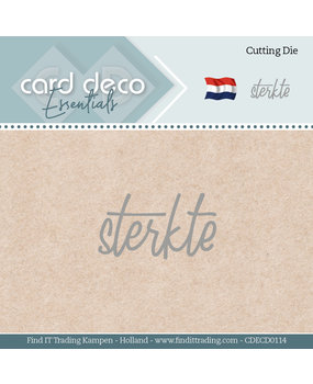 Card Deco Snijmal Sterkte (CDECD0114) Card Deco Snijmal Sterkte (CDECD0114)