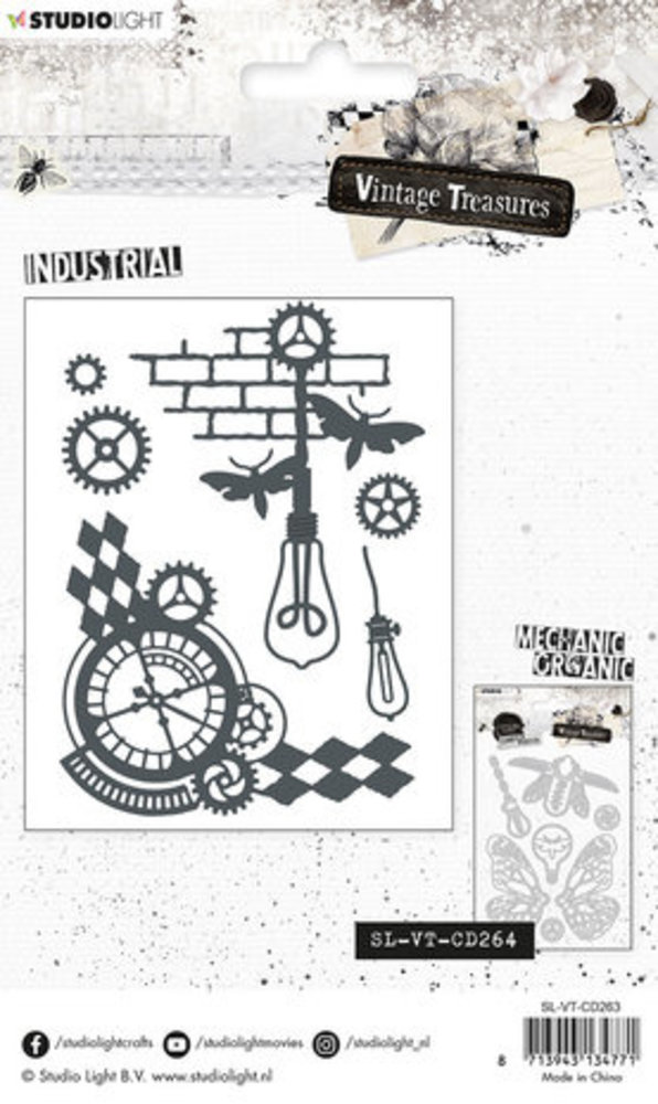Studio Light Vintage Treasures Snijmal Industrial (SL-VT-CD263) Studio Light Vintage Treasures Snijmal Industrial (SL-VT-CD263)