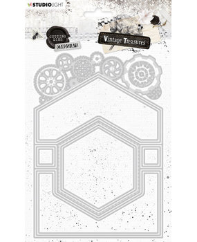 Studio Light Vintage Treasures Snijmal Card Shape Industrial (SL-VT-CD265) Studio Light Vintage Treasures Snijmal Card Shape Industrial (SL-VT-CD265)