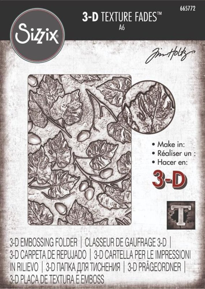 Sizzix 3D Texture Fades Acorns (665772) Sizzix 3D Texture Fades Acorns (665772)