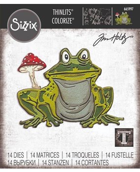 Sizzix Thinlits Die Set Myron Colorized (665997) Sizzix Thinlits Die Set Myron Colorized (665997)