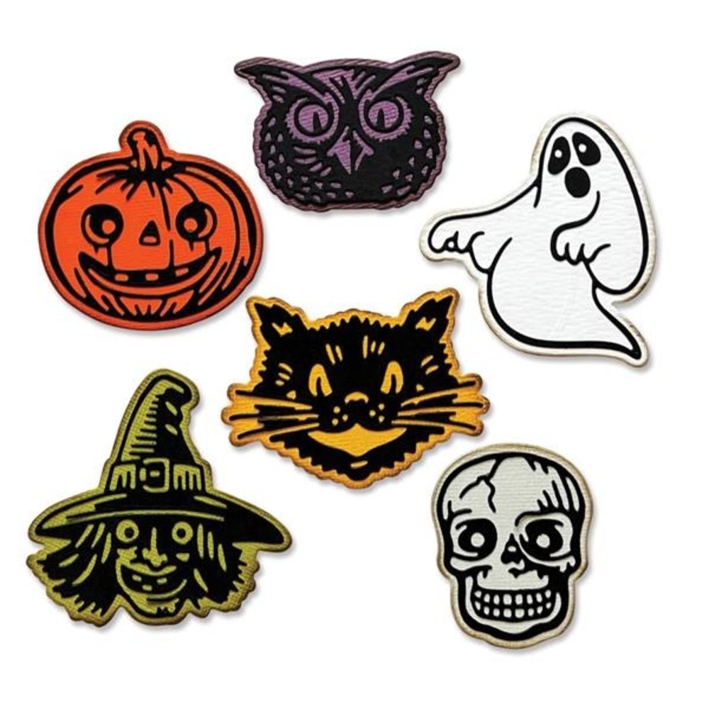 Sizzix Thinlits Die Set Retro Halloween (666000) Sizzix Thinlits Die Set Retro Halloween (666000)