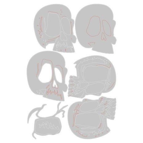 Sizzix Thinlits Die Set Spencer Colorized (666001)