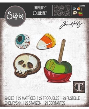 Sizzix Thinlits Die Set Trick or Treat Colorized (666002)