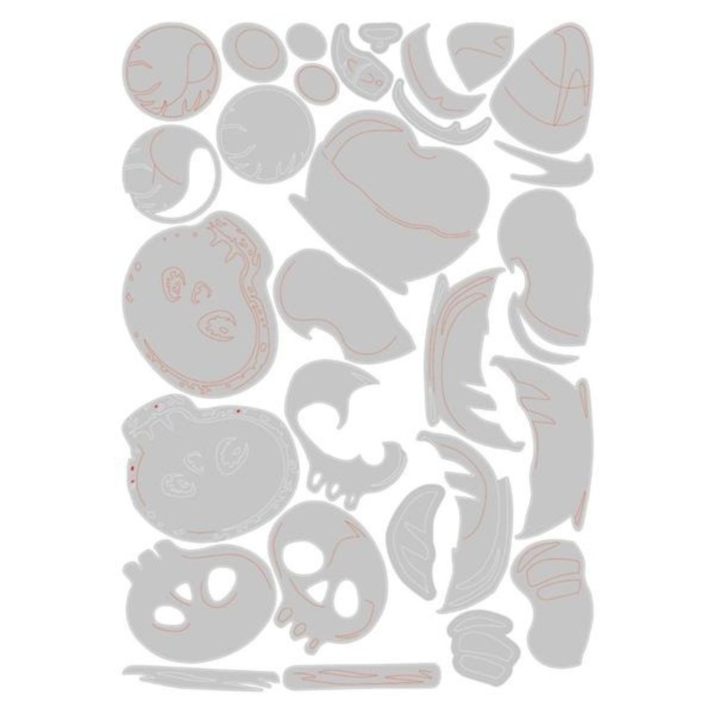 Sizzix Thinlits Die Set Trick or Treat Colorized (666002)