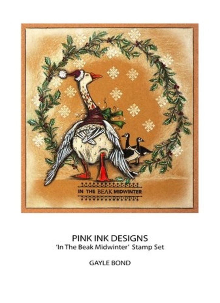 Pink Ink Designs Christmas Series In The Beak Midwinter A5 Clear Stamps (PI182) Pink Ink Designs Christmas Series In The Beak Midwinter A5 Clear Stamps (PI182)