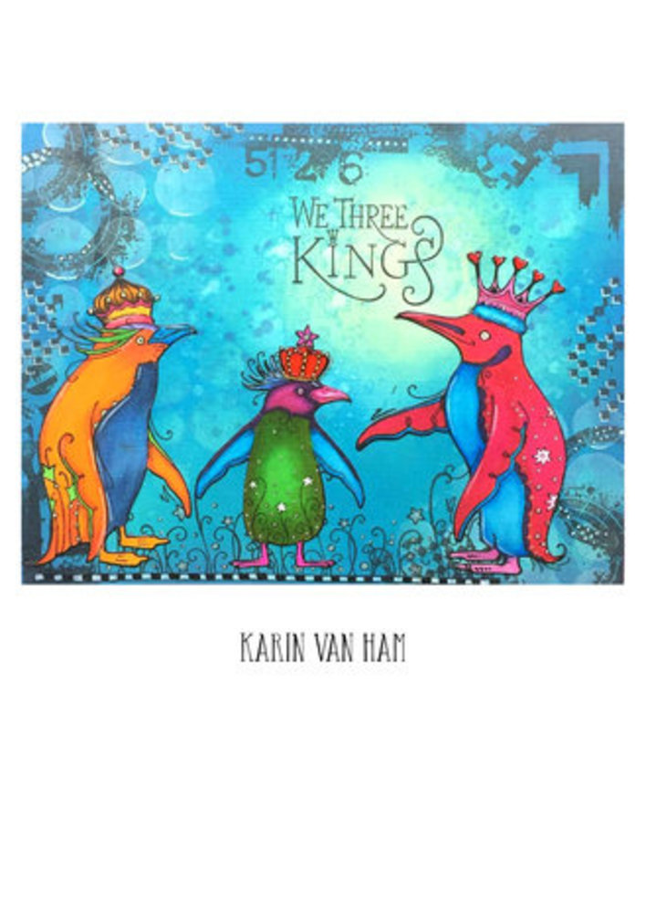 Pink Ink Designs Christmas Series We Three Kings A6 Clear Stamps (PI0A6037)