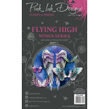 Pink Ink Designs Wings Series Flying High A6 Clear Stamps (PI0A6038)