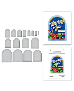 Spellbinders Glimmer Greetings Snijmal Essential Arches (S5-526) Spellbinders Glimmer Greetings Snijmal Essential Arches (S5-526)