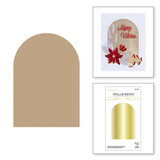 Spellbinders Glimmer Greetings Essential Solid Arch Glimmer Hot Foil Plate (GLP-339)
