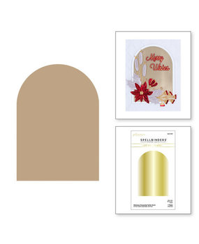 Spellbinders Glimmer Greetings Essential Solid Arch Glimmer Hot Foil Plate (GLP-339) Spellbinders Glimmer Greetings Essential Solid Arch Glimmer Hot Foil Plate (GLP-339)