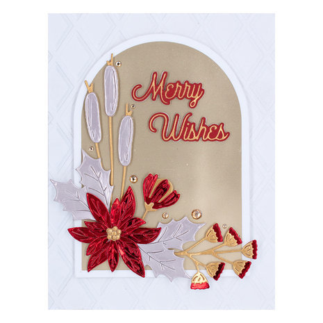 Spellbinders Glimmer Greetings Merry Glimmer Sentiments Glimmer Hot Foil Plate & Die (GLP-346) Spellbinders Glimmer Greetings Merry Glimmer Sentiments Glimmer Hot Foil Plate & Die (GLP-346)