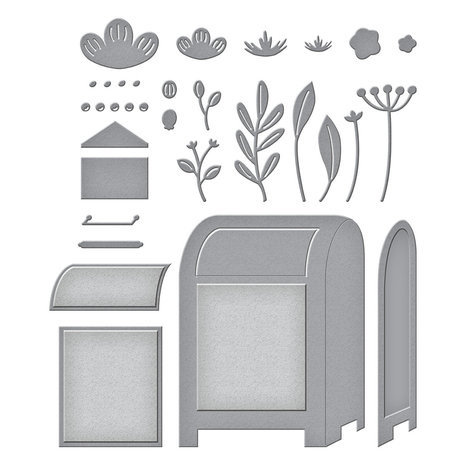 Spellbinders Parcel & Post Snijmal Mailbox (S5-530)