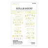 Spellbinders Parcel & Post Christmas Mailbox Greetings Glimmer Hot Foil Plate (GLP-352) Spellbinders Parcel & Post Christmas Mailbox Greetings Glimmer Hot Foil Plate (GLP-352)